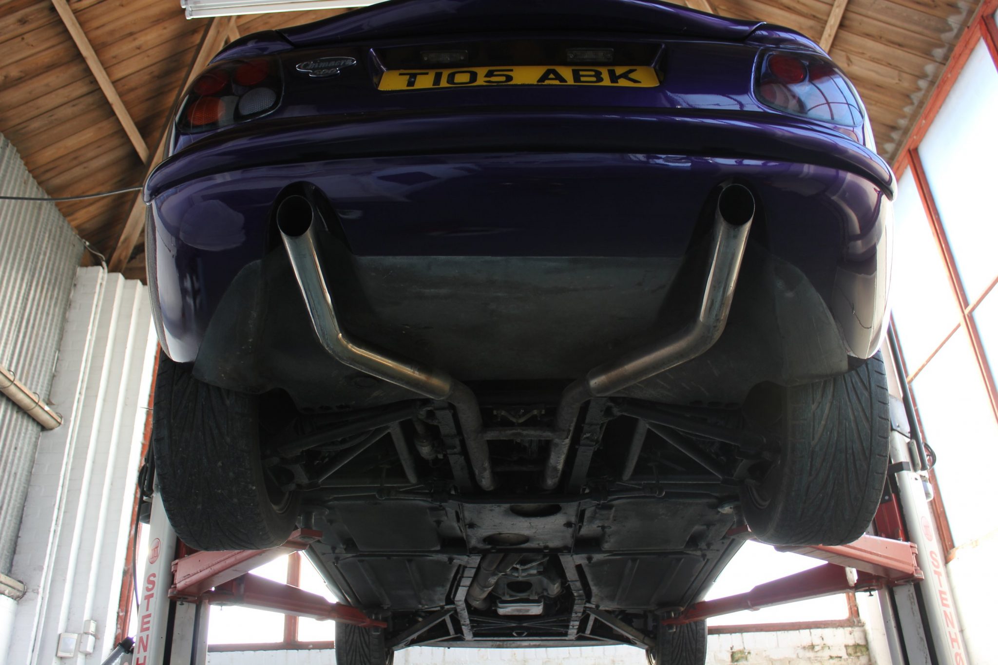 1999/T TVR Chimaera 500 - Rolex Blue with Cream - 50,300 miles - FTVRSH - Sports Exhaust