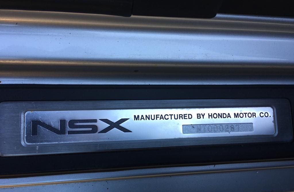 Honda NSX Targa - MANUAL - LHD