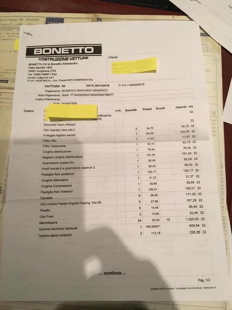 Honda NSX Targa - MANUAL - LHD