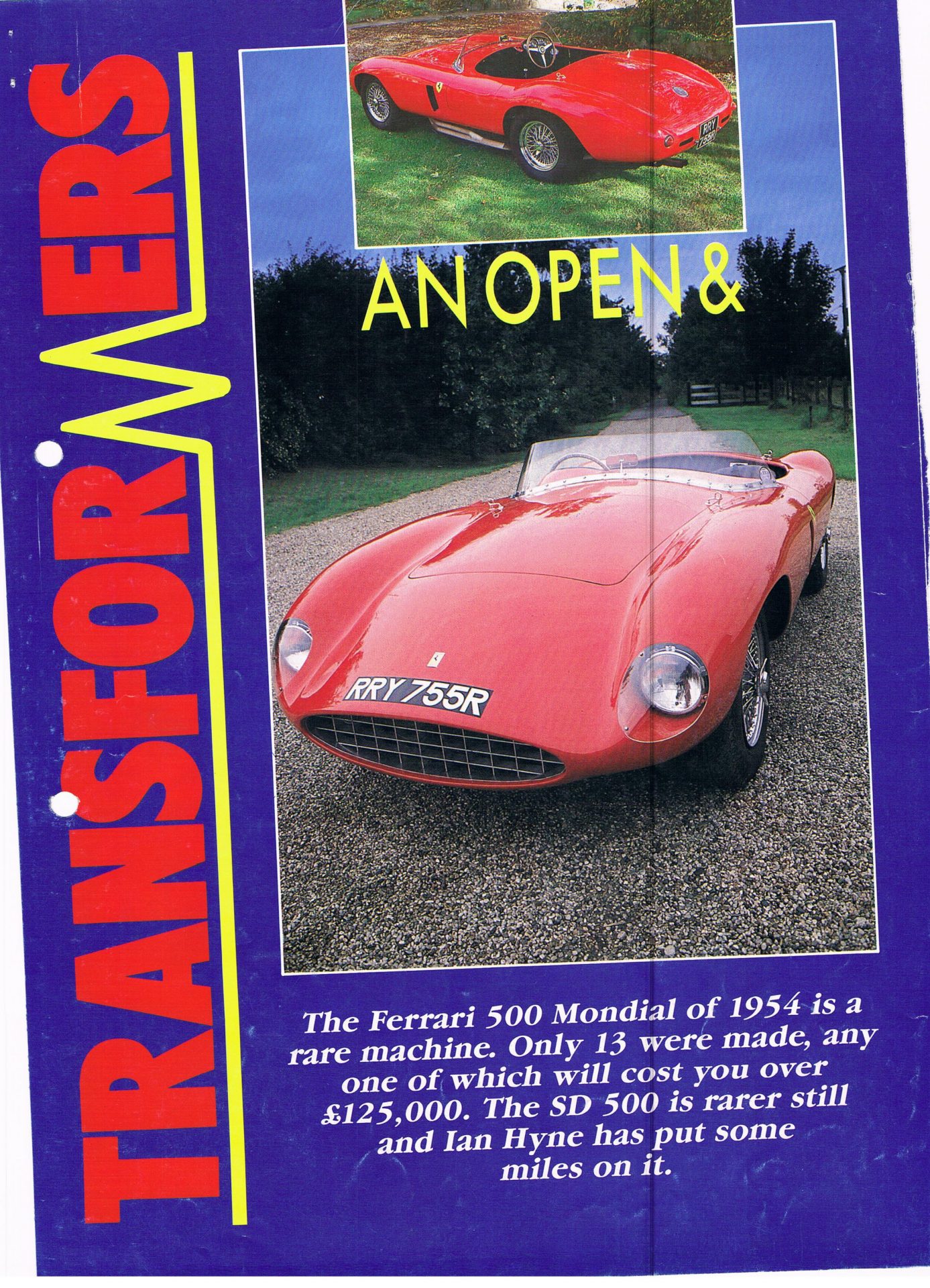 SD500 Ferrari Mondial Replica (Stan Daniels)