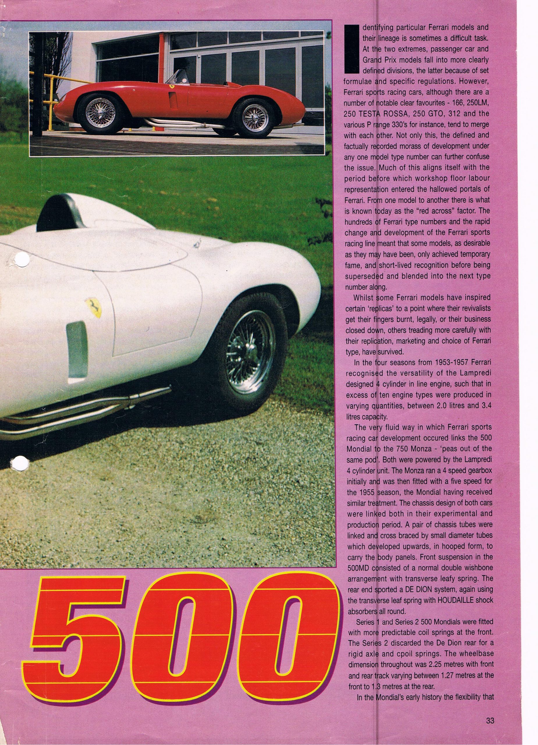 SD500 Ferrari Mondial Replica (Stan Daniels)