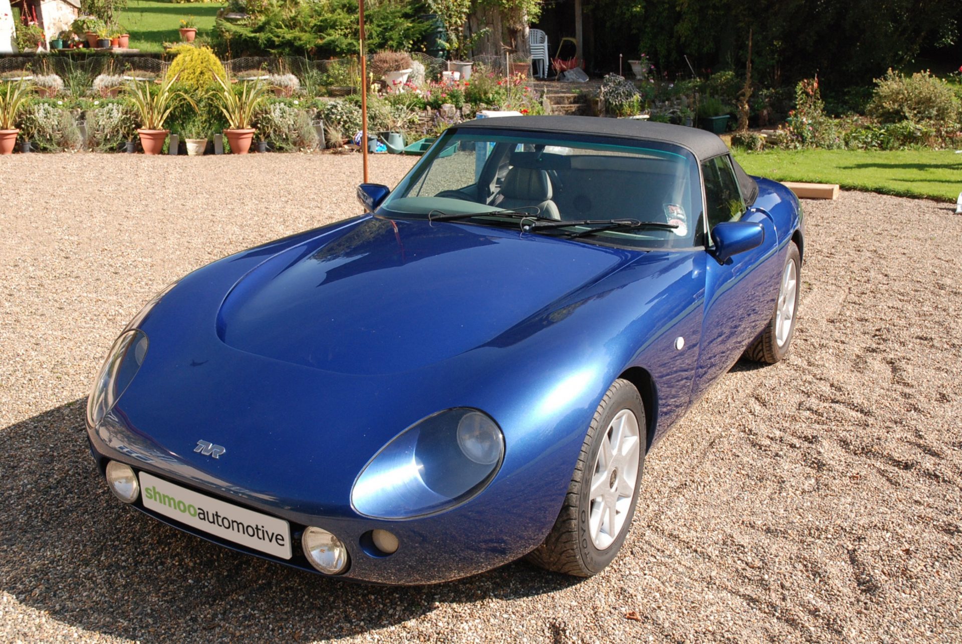 1995 M. TVR Griffith 500. Cosmos Blue. Doeskin Hide. 54,000 miles. FTVRSH.